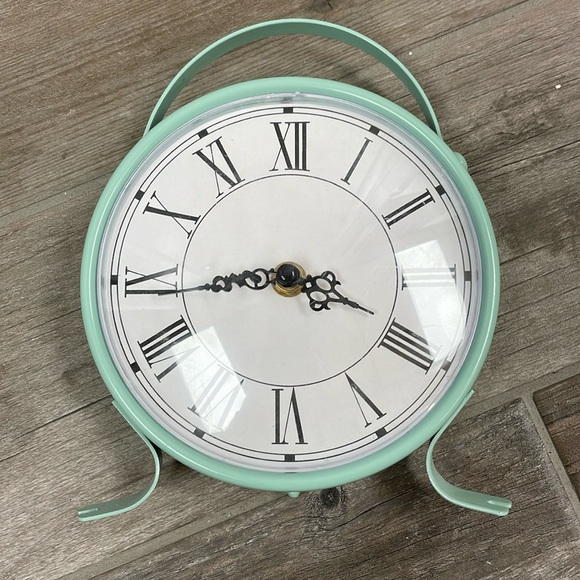 Turquoise Clock - Picture 1 of 3